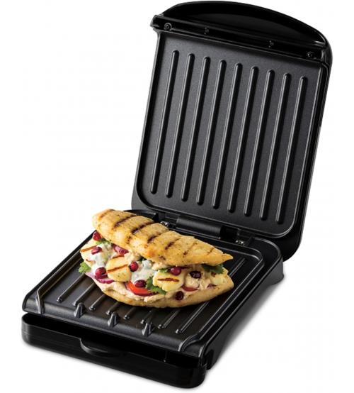 George Foreman 25800 Fit Grill Small Health Grill - Black